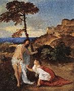 TIZIANO Vecellio Noli me tangere r oil